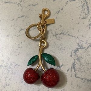 Coach Cherry Resin Bag Charm
